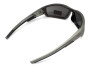 Очки защитные Global Vision Sly Metallic Gray (smoke), серые линзы в оправе cерый металлик