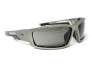Очки защитные Global Vision Sly Metallic Gray (smoke), серые линзы в оправе cерый металлик