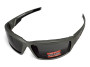 Очки защитные Global Vision Sly Metallic Gray (smoke), серые линзы в оправе cерый металлик
