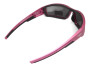 Очки защитные Global Vision Sly Metallic Pink (gray), серые линзы в оправе розовый металлик
