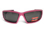 Очки защитные Global Vision Sly Metallic Pink (gray), серые линзы в оправе розовый металлик