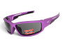 Очки защитные Global Vision Sly Metallic Purple (gray), серые линзы в оправе фиолетовый металлик