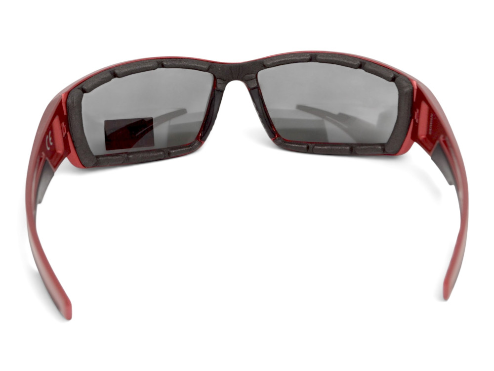 Очки защитные Global Vision Sly Metallic Red (gray), серые линзы в оправе красный металлик
