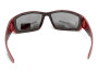 Очки защитные Global Vision Sly Metallic Red (gray), серые линзы в оправе красный металлик