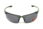 Очки защитные Global Vision Wheelin Crystal Gray (flash mirror) серые зеркальные линзы в полупрозрачной серой оправе