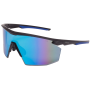 Очки защитные Pyramex PMXSPEC (blue mirror) Anti-Fog, синие зеркальные линзы в чёрно-синей оправе