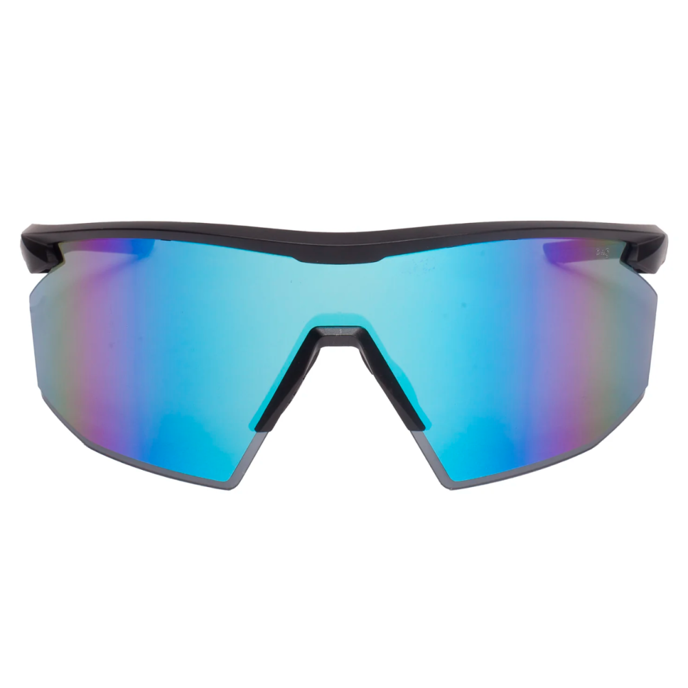 Очки защитные Pyramex PMXSPEC (blue mirror) Anti-Fog, синие зеркальные линзы в чёрно-синей оправе