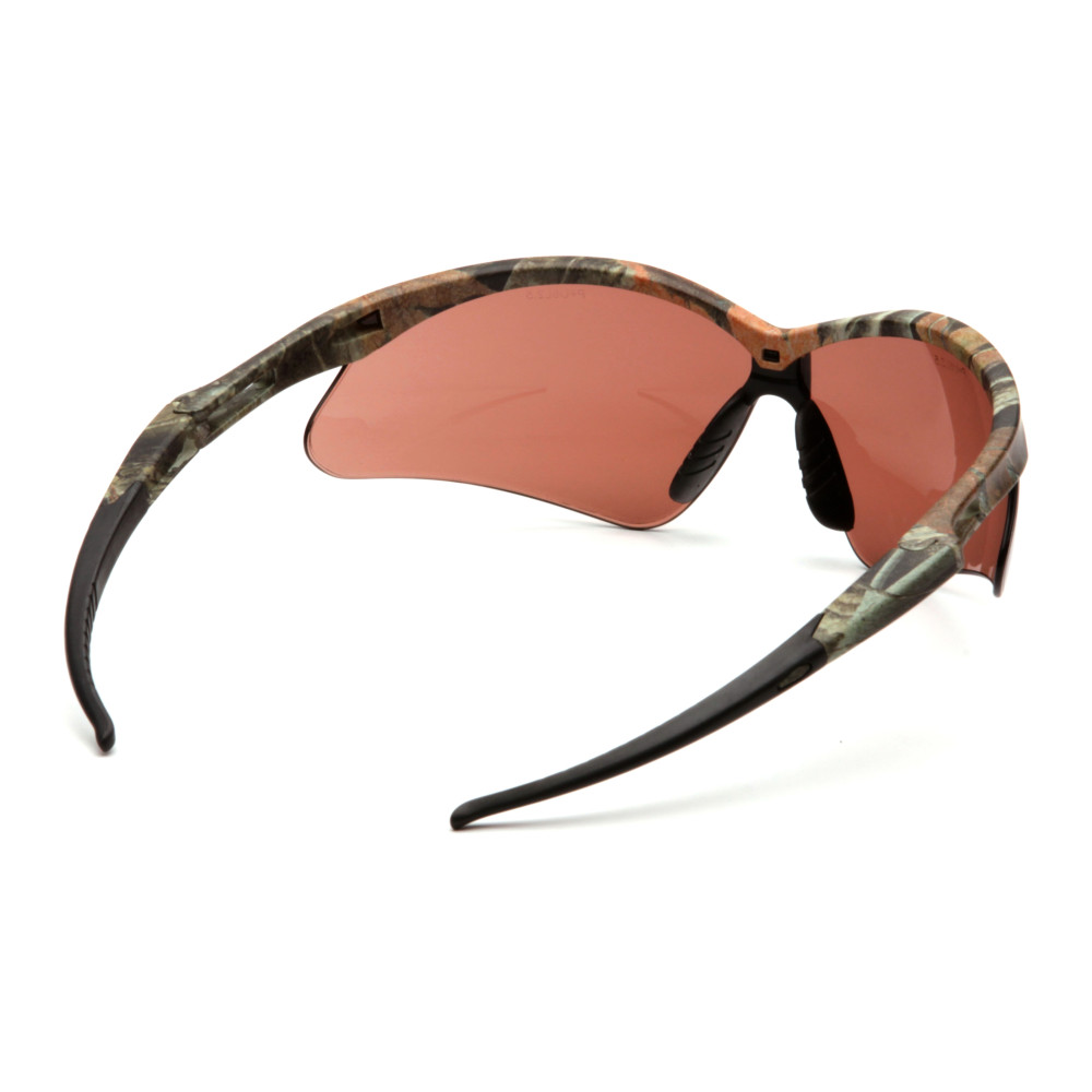Очки защитные Pyramex Pmxtreme Camo (bronze) Anti-Fog, коричневые в камуфляжной оправе