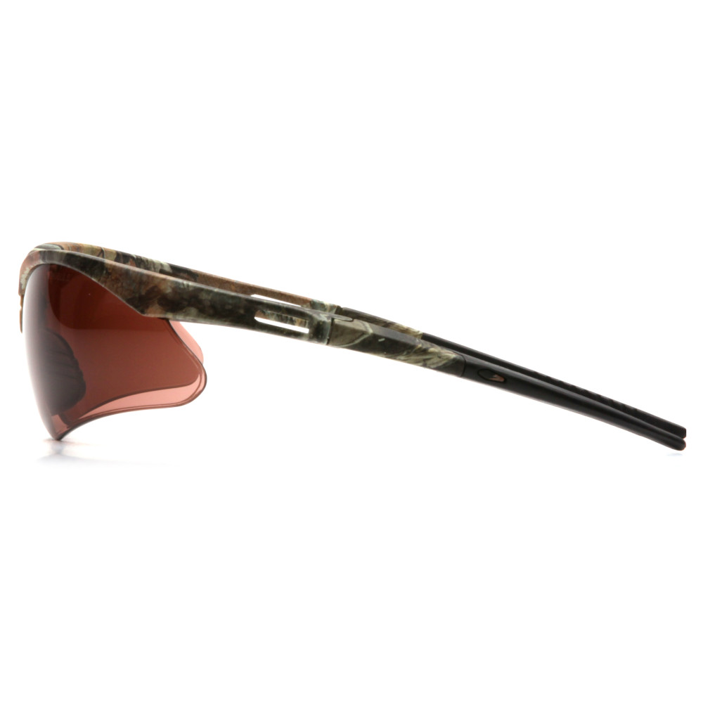 Очки защитные Pyramex Pmxtreme Camo (bronze) Anti-Fog, коричневые в камуфляжной оправе