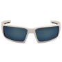 Очки защитные Venture Gear Pagosa White (ice blue mirror) Anti-Fog, зеркальные синие в белой оправе