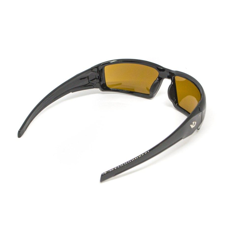 Очки защитные Venture Gear Pagosa (bronze) Anti-Fog, коричневые в чёрной оправе
