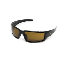 Очки защитные Venture Gear Pagosa (bronze) Anti-Fog, коричневые в чёрной оправе