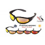 Очки защитные фотохромные Global Vision Hercules-1 Plus Photochr. A/F (G-Tech™ red) фотохромные красные зеркальные