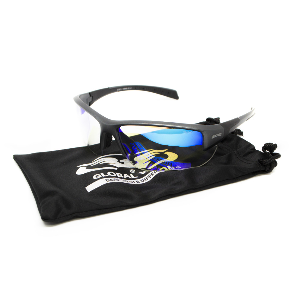 Очки защитные фотохромные Global Vision Hercules-7 Photo. (Anti-Fog) (G-Tech™ blue) фотохромные синие зеркальные