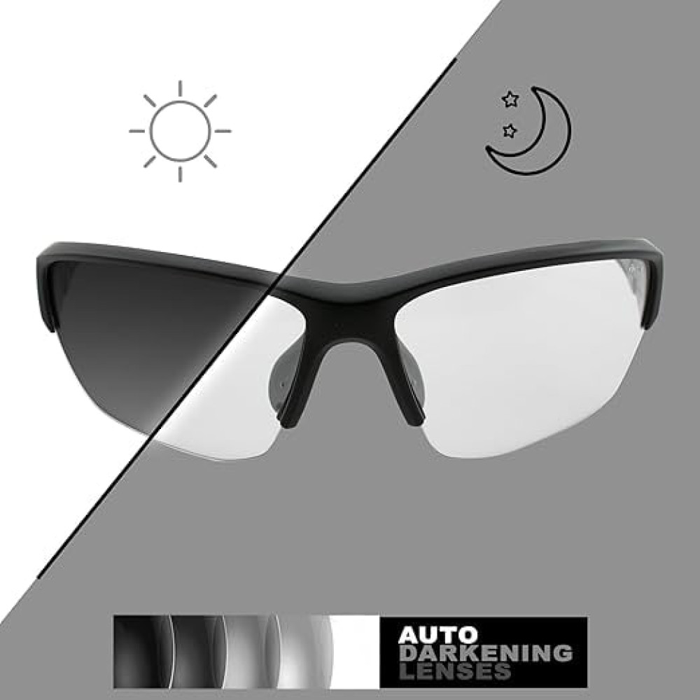 Очки защитные фотохромные Global Vision Hercules-7 SD Photochromic (Super Dark Shadowluxe), фотохромные прозрачные