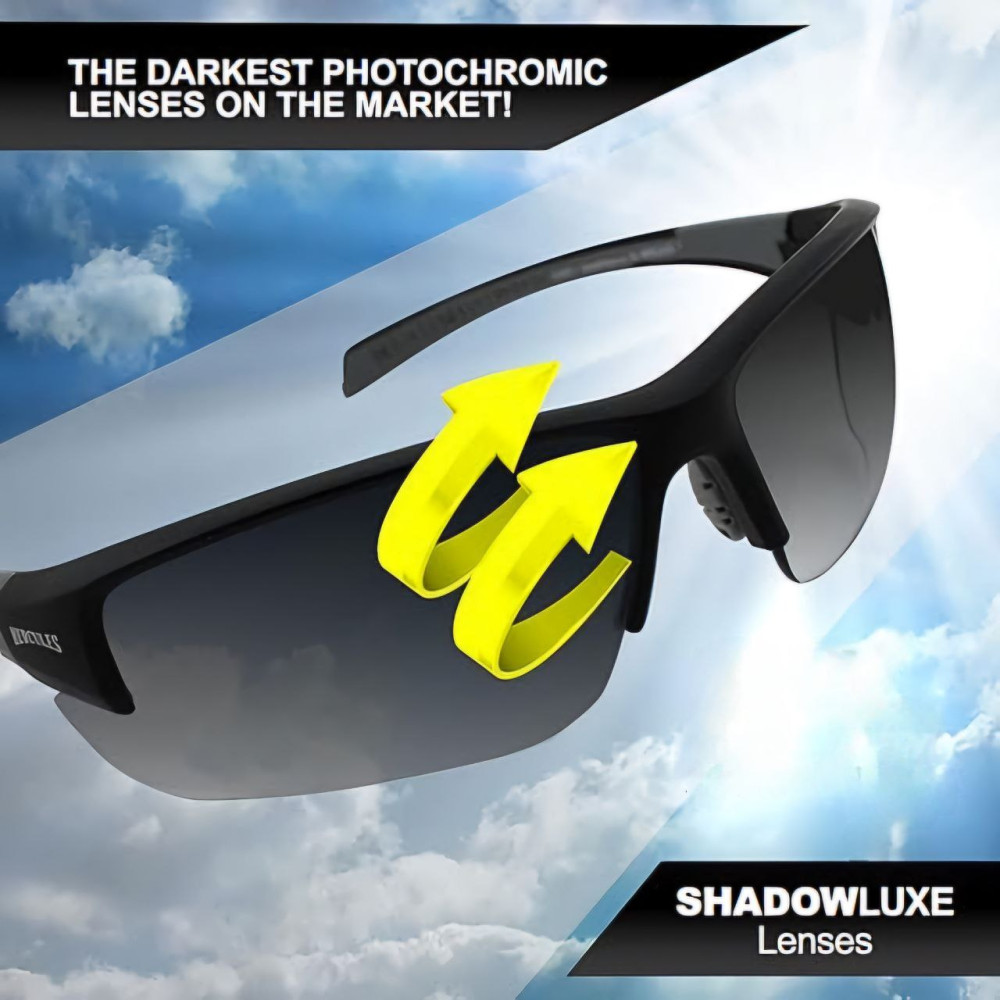 Очки защитные фотохромные Global Vision Hercules-7 SD Photochromic (Super Dark Shadowluxe), фотохромные прозрачные