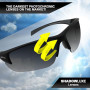 Очки защитные фотохромные Global Vision Hercules-7 SD Photochromic (Super Dark Shadowluxe), фотохромные прозрачные