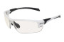 Очки защитные фотохромные Global Vision Hercules-7 SD White Photochromic (Super Dark Shadowluxe) Anti-Fog, фотохромные прозрачные в белой оправе