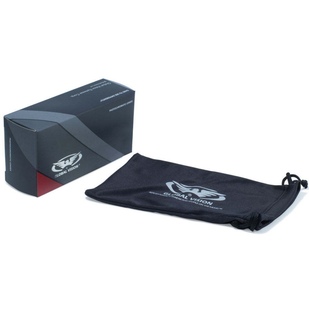 Очки защитные фотохромные Global Vision Hercules-7 White Photochr. (clear) прозрачные фотохромные