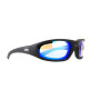 Очки защитные фотохромные Global Vision KickBack Photochromic (G-Tech™ blue) Anti-Fog, фотохромные синие зеркальные