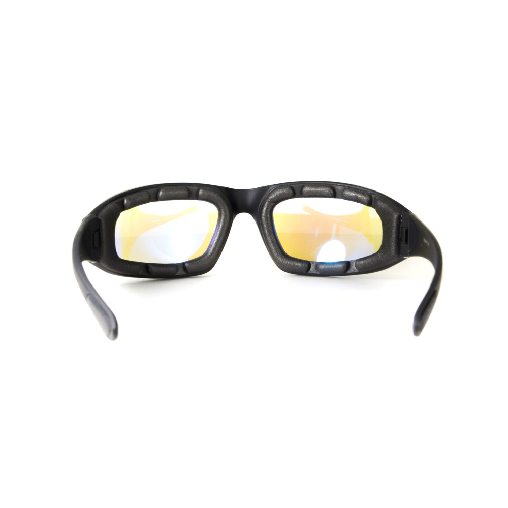 Очки защитные фотохромные Global Vision KickBack Photochromic (G-Tech™ blue) Anti-Fog, фотохромные синие зеркальные
