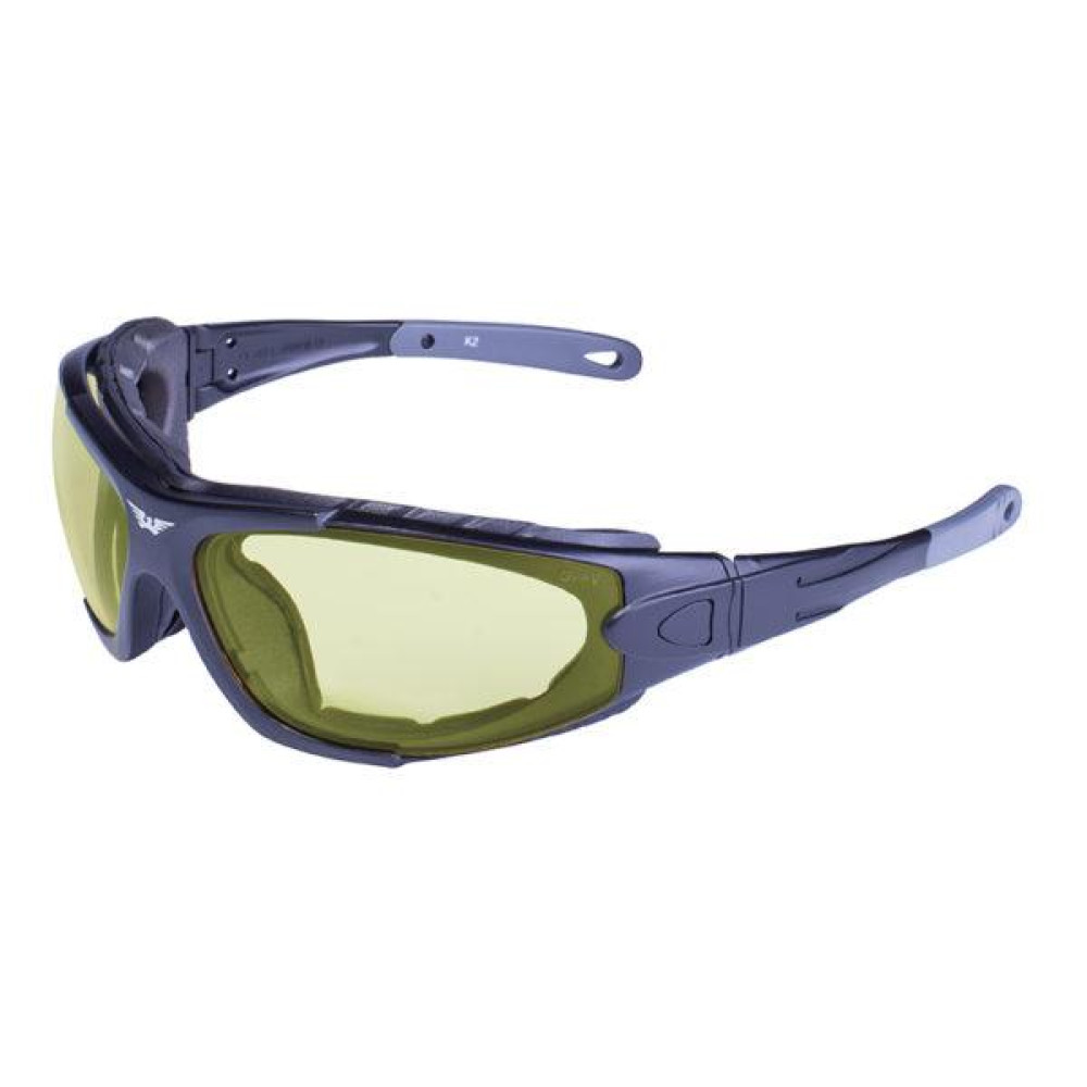 Очки защитные фотохромные Global Vision Shorty Photochromic (yellow) Anti-Fog, желтые фотохромные