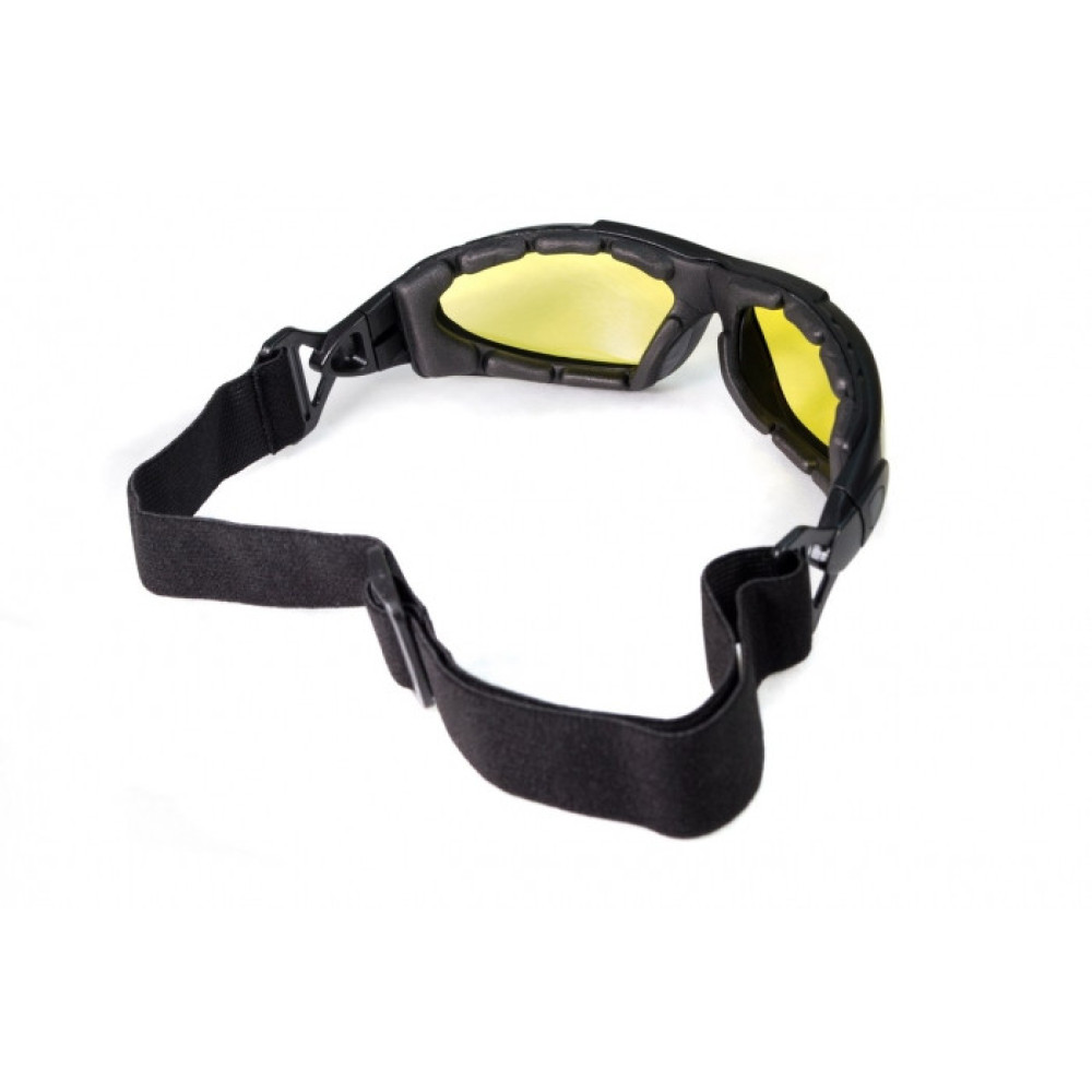Очки защитные фотохромные Global Vision Shorty Photochromic (yellow) Anti-Fog, желтые фотохромные