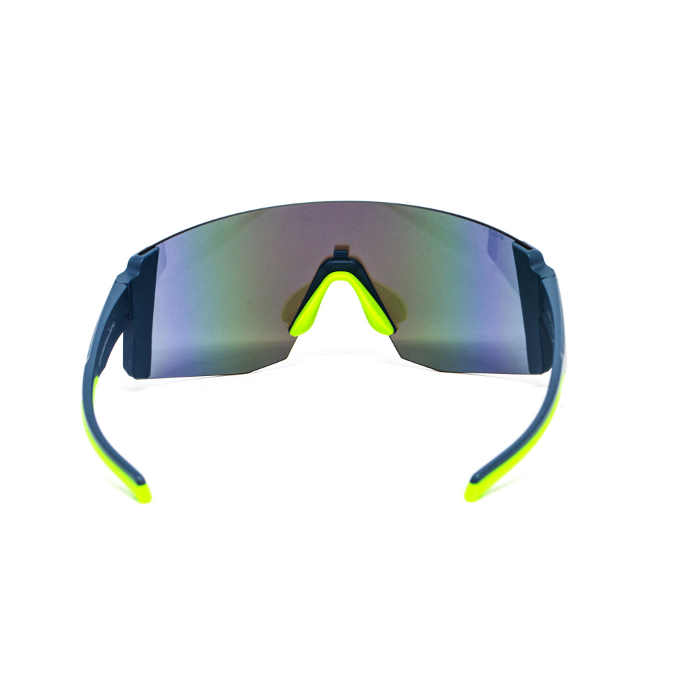 Очки защитные открытые Global Vision Astro+RX Blue (G-Tech™ blue), зеркальные синие в синей оправе с диоптрической вставкой в комплекте