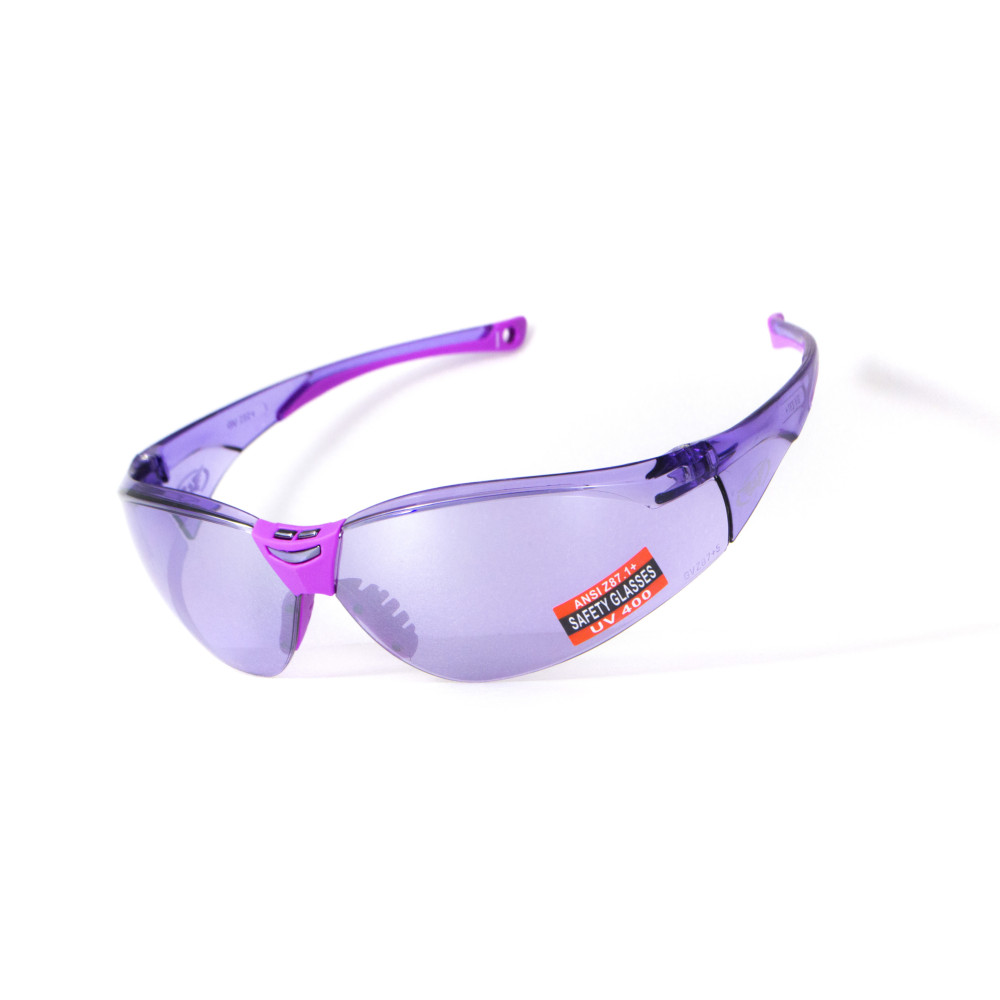 Очки защитные открытые Global Vision Cruisin (purple), фиолетовые