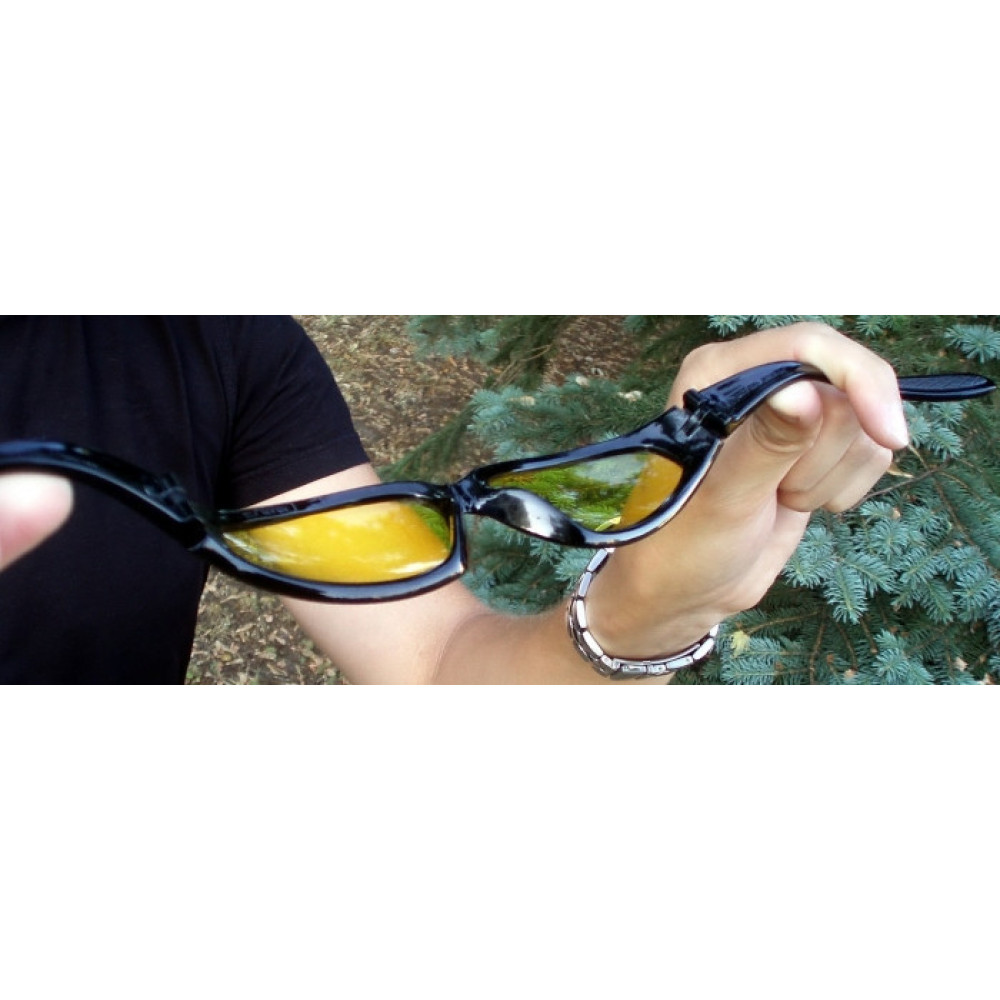 Очки защитные открытые Global Vision Hercules-6 (yellow) желтые