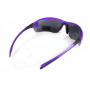 Очки защитные открытые Global Vision Hercules-7 Purple (silver mirror) зеркальные серые