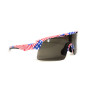 Очки защитные открытые Global Vision Holeshot USA Flag (gray), сірі в оправі прапор США