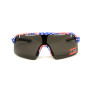 Очки защитные открытые Global Vision Holeshot USA Flag (gray), сірі в оправі прапор США