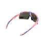 Очки защитные открытые Global Vision Holeshot USA Flag (gray), сірі в оправі прапор США