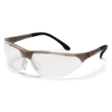 Очки защитные открытые Pyramex Rendezvous Crystal Gray (clear) Anti-Fog, прозрачные в серой полупрозрачной оправе