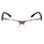Очки защитные открытые Pyramex Rendezvous Crystal Gray (clear) Anti-Fog, прозрачные в серой полупрозрачной оправе