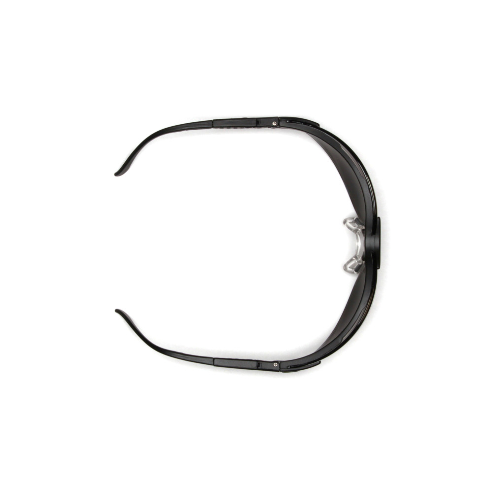 Очки защитные открытые Pyramex Rendezvous Crystal Gray (clear) Anti-Fog, прозрачные в серой полупрозрачной оправе