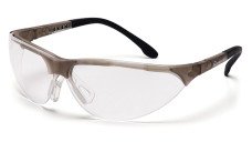Окуляри захисні Pyramex Rendezvous Crystal Gray (clear) Anti-Fog, прозорі в сірій напівпрозорій оправі
