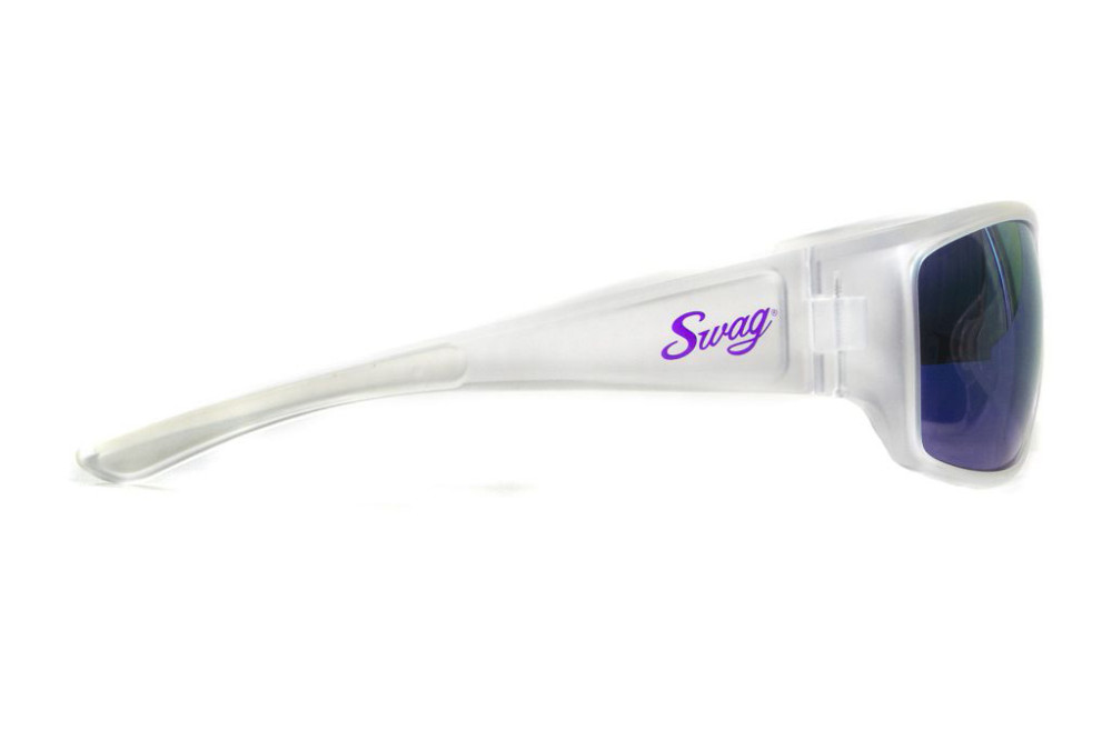 Очки защитные открытые Swag Chill'n (G-Tech™ purple), зеркальные фиолетовые