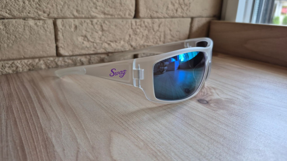 Очки защитные открытые Swag Chill'n (G-Tech™ purple), зеркальные фиолетовые