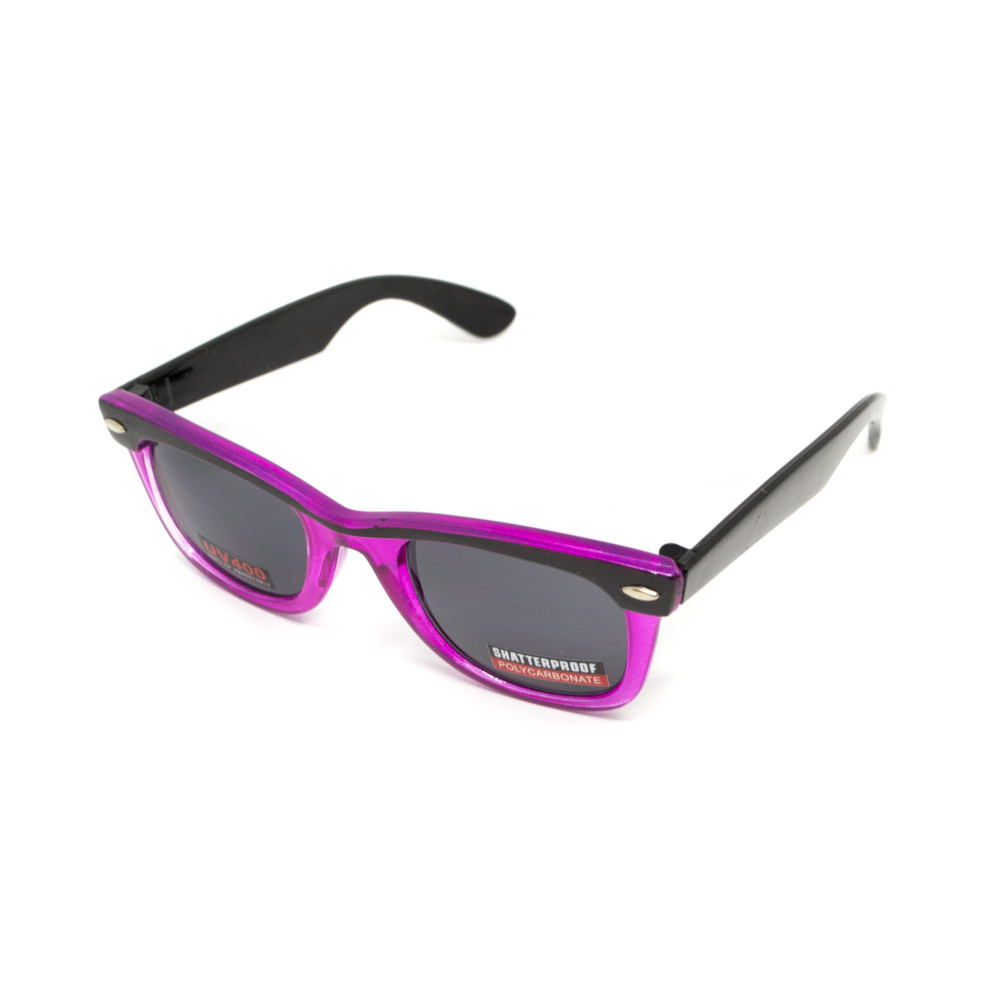 Очки защитные открытые Swag Hipster-4 Pink (gray) серые