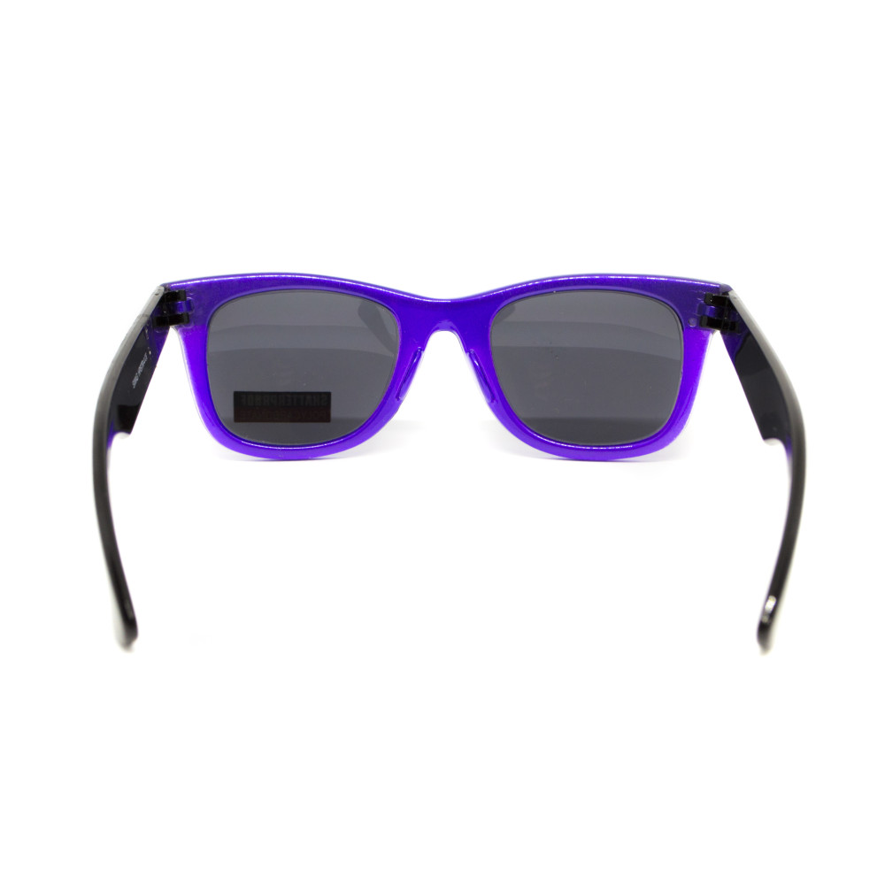 Очки защитные открытые Swag Hipster-4 Purple (gray) серые