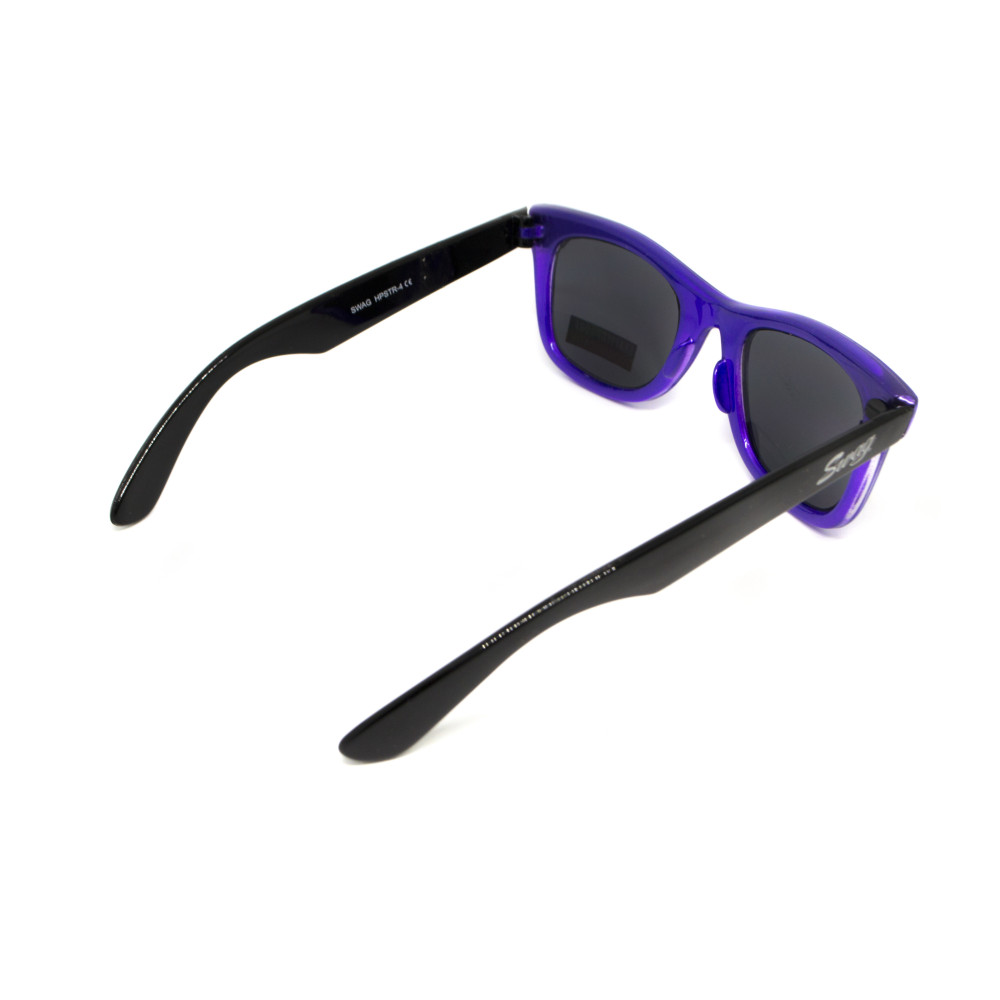 Очки защитные открытые Swag Hipster-4 Purple (gray) серые