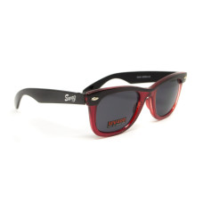 Очки защитные открытые Swag Hipster-4 Red (gray) серые