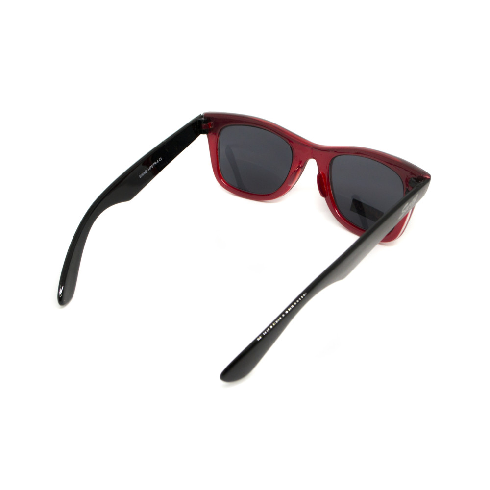 Очки защитные открытые Swag Hipster-4 Red (gray) серые
