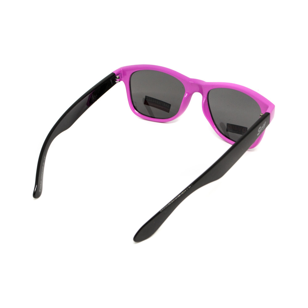 Очки защитные открытые Swag Hipster-B Pink (Flash mirror) зеркальные серые