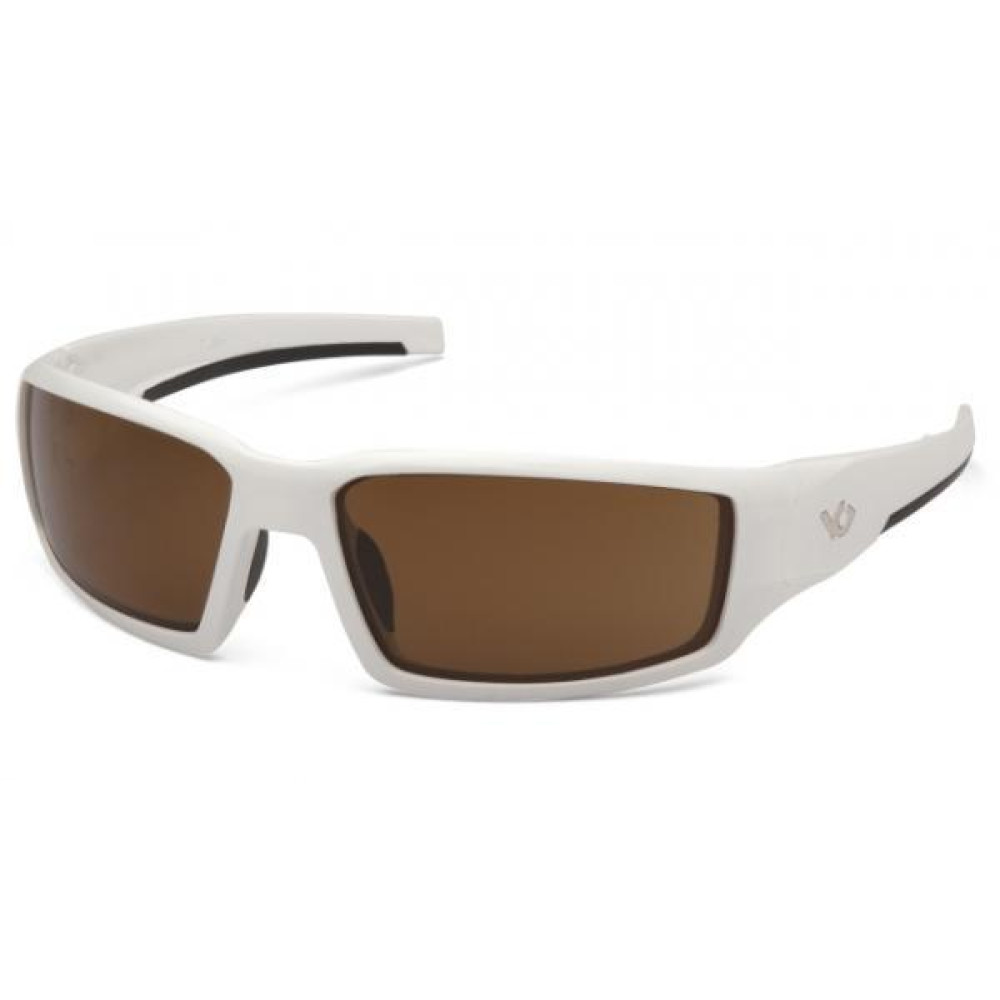 Очки защитные открытые Venture Gear Pagosa White (bronze) Anti-Fog, коричневые