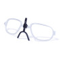 Очки защитные с уплотнителем Global VisionBallistech-1+RX (clear) Anti-Fog, прозрачные с диоптрической вставкой