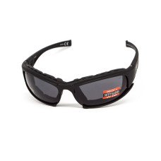 Очки защитные с уплотнителем Global Vision Assault (gray) Anti-Fog, серые