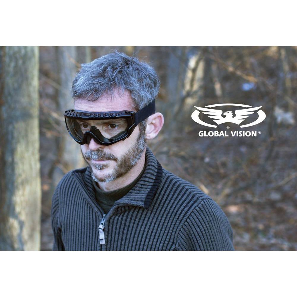 Очки защитные с уплотнителем Global Vision Ballistech-1 (clear) Anti-Fog, прозрачные